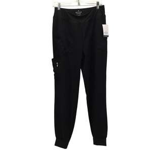 NWT Beyond Scrubs Serena Jogger Pant Bottom Small Tall Black Nursing Healthcare